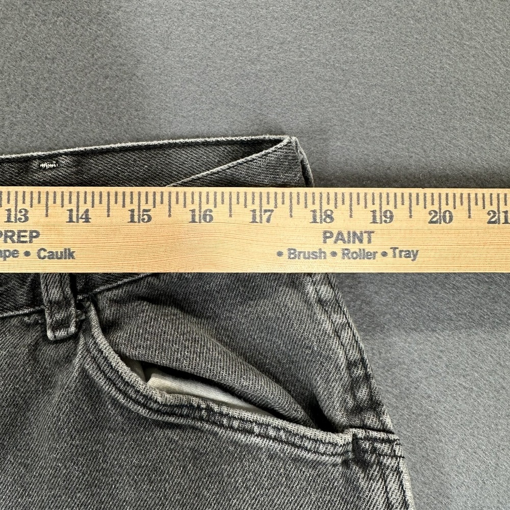 Vintage Y2K Red Kap Jeans Mens Gray Denim Straight Leg Relaxed Fit 5-Pockets - Picture 6 of 9